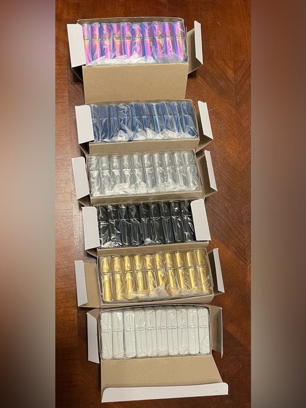 60 pack Metallic Party Lighter Assorted Colors - Pack of Refillable Lighters